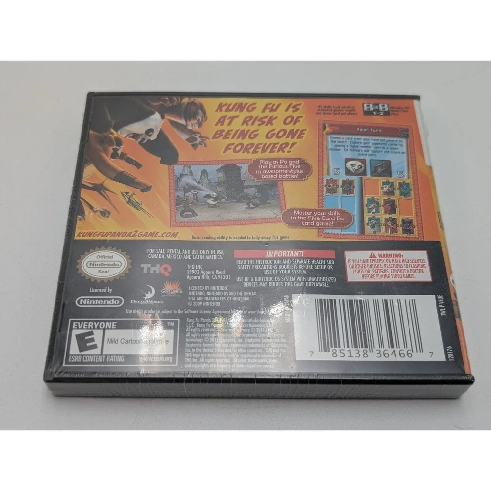 Kung Fu Panda 2 (Nintendo DS, 2011) Sealed